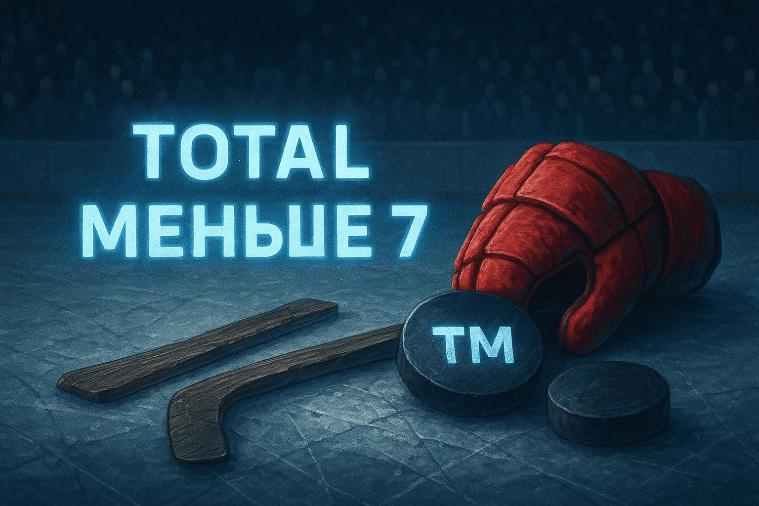 Тотал меньше 7 в хоккее: что это значит