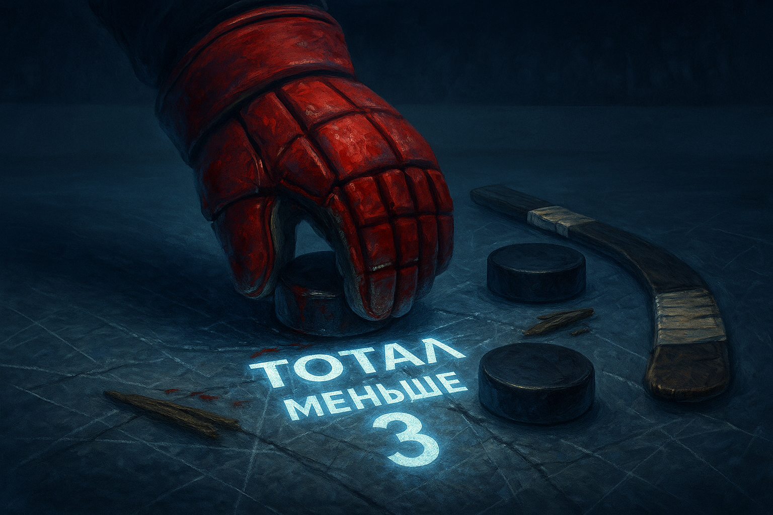 Тотал меньше 3 в хоккее: что это значит фото