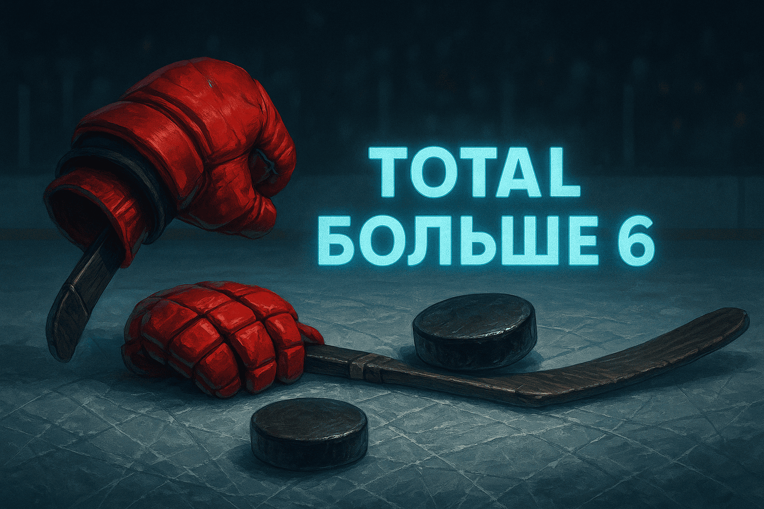 Тотал больше 6 в хоккее: что это значит фото