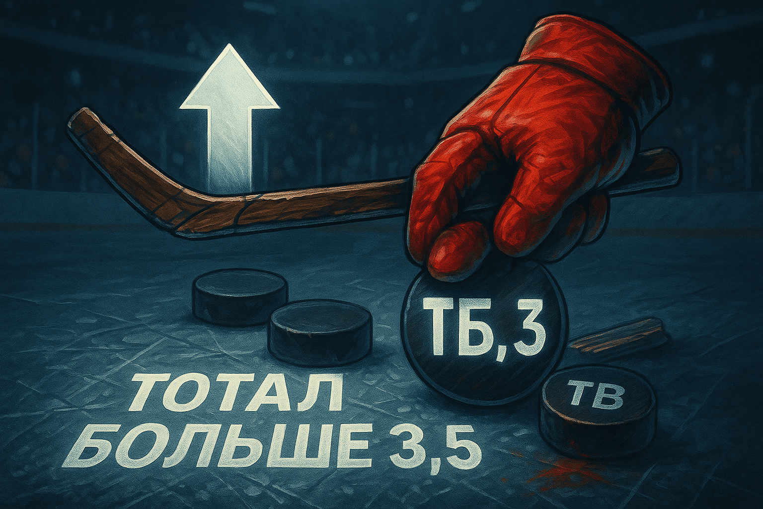 Тотал больше 3.5 в хоккее: что это значит фото